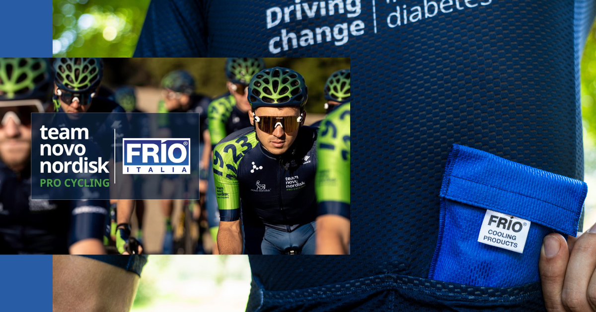 FRÍO Italia e Team Novo Nordisk insieme anche nel 2024!