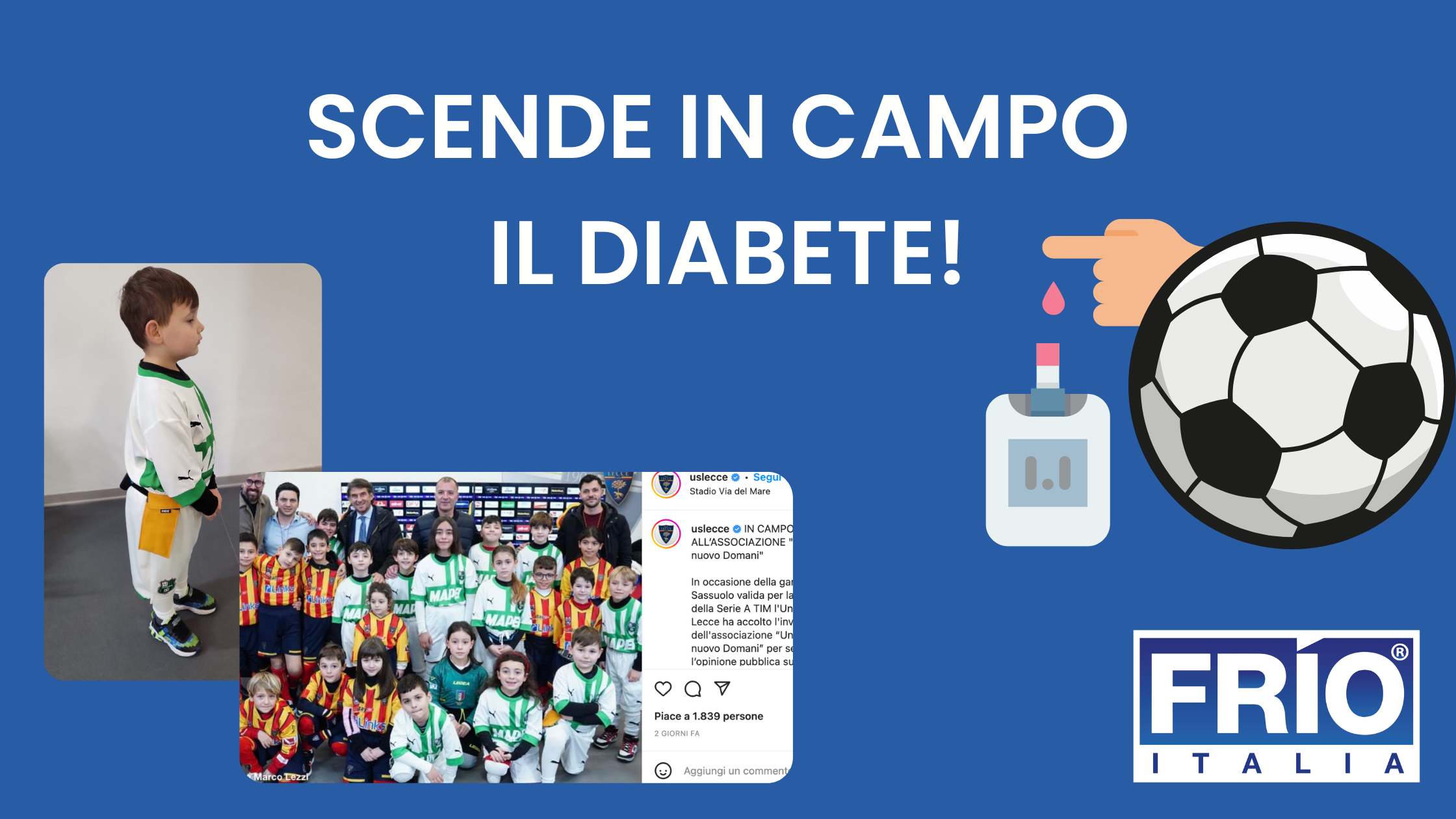 SCENDE IN CAMPO IL DIABETE!